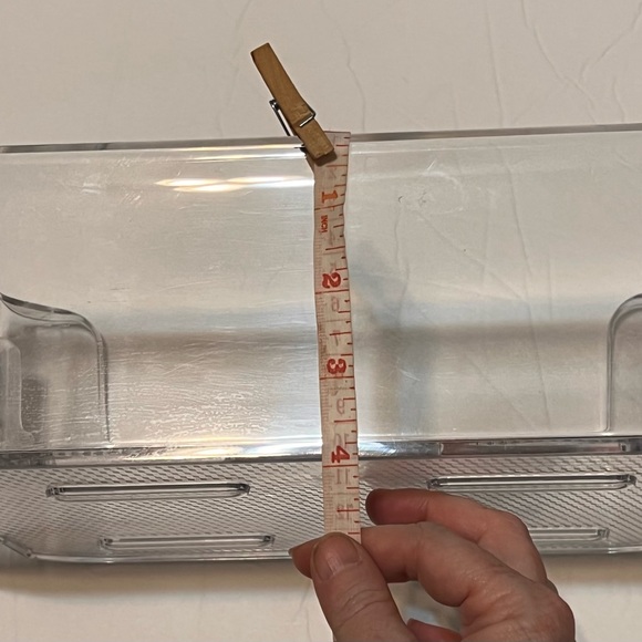 LG Kenmore Refrigerator Freezer Door Bin Part # MAN631086 - Picture 9 of 12